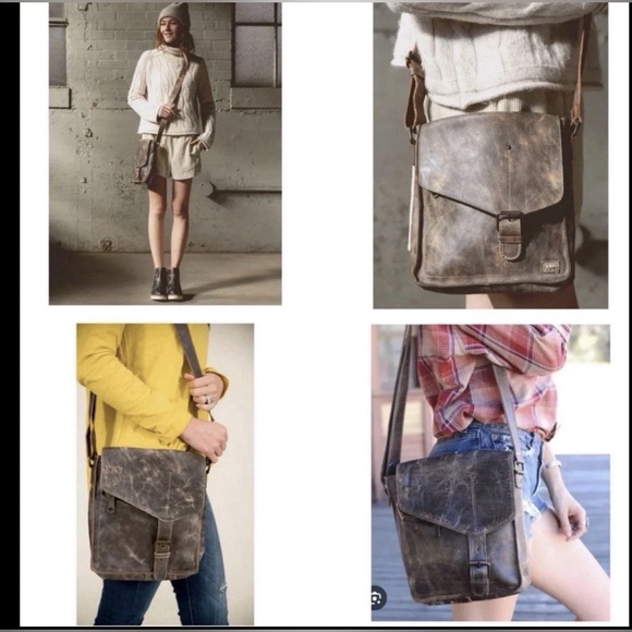 NWT Bed Stu Leather Venice Beach Crossbody Shoulder Bag Teak Lux MSRP $240 - Picture 14 of 14